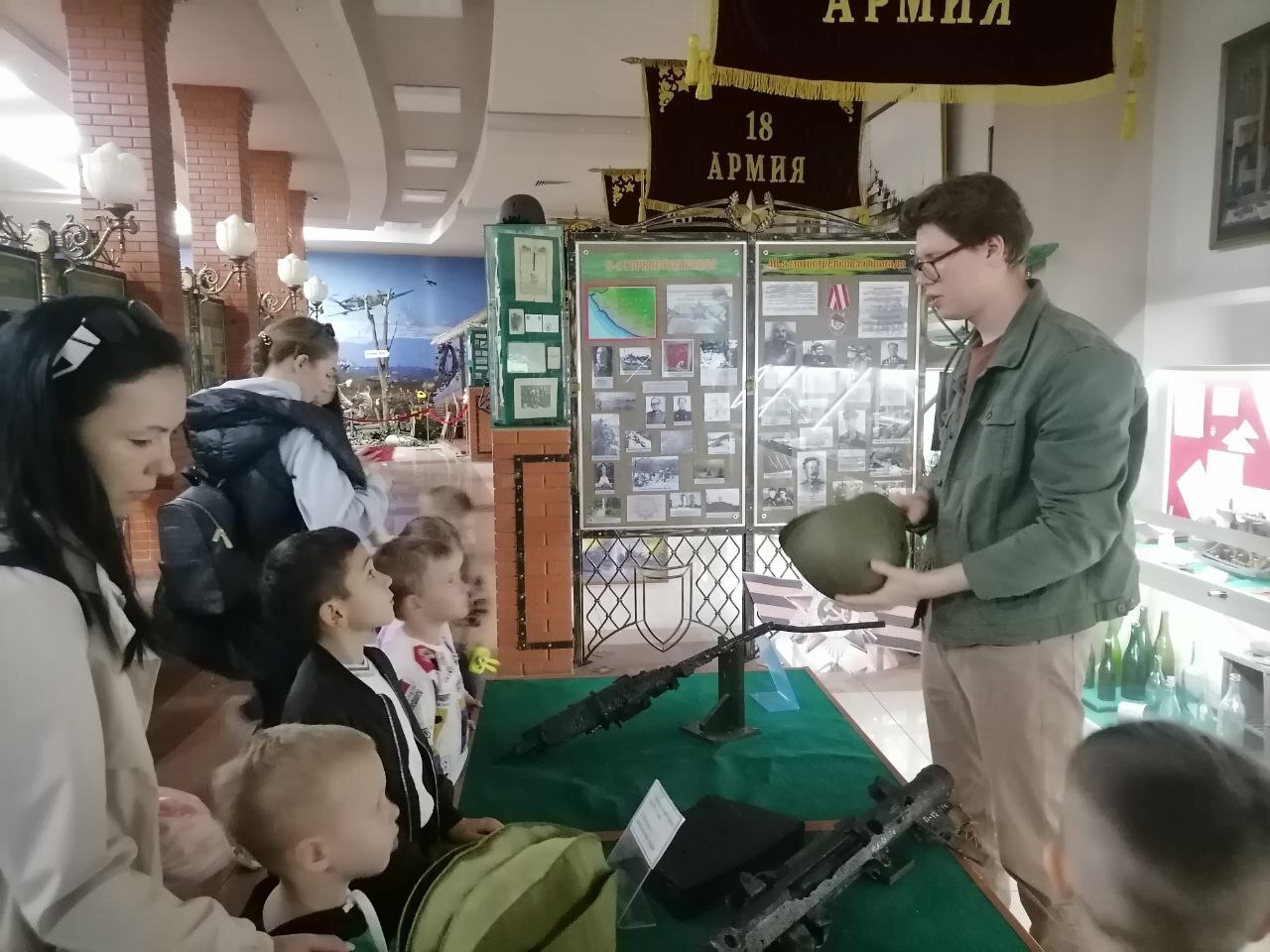 Экскурсия в музей военной техники