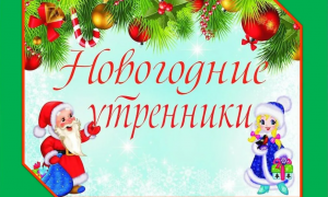 С 19 по 25 декабря во всех группах детского сада проходили новогодние утренники